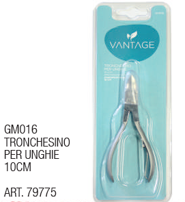 ✂️ VANTAGE GM016 – Tronchesino Professionale per Unghie 10 cm