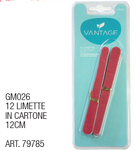 💅 VANTAGE GM026 – Set 12 Limette in Cartone 12 cm