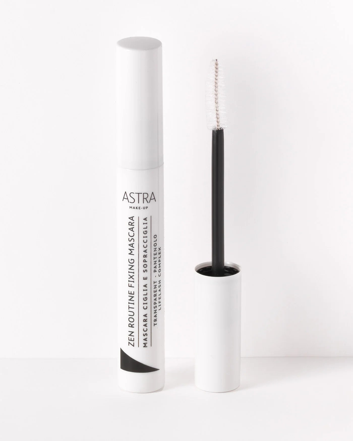 Astra Zen Routine Fixing Mascara - Mascara Trasparente per Ciglia e Sopracciglia
