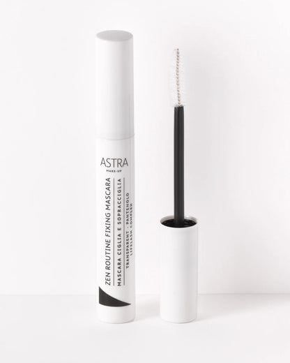 Astra Zen Routine Fixing Mascara - Mascara Trasparente per Ciglia e Sopracciglia