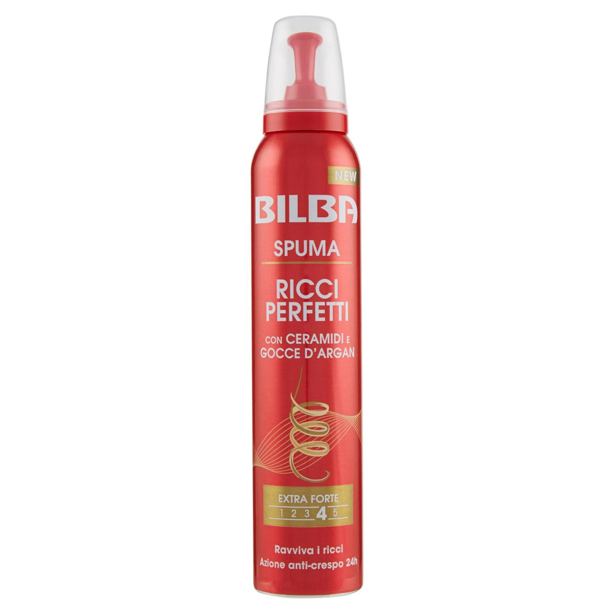 🔥 Bilba Spuma Ricci Perfetti – Extra Forte con Ceramidi & Gocce d’Argan (200ml)