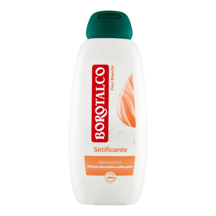🌸 BOROTALCO BAGNO DOCCIA SETIFICANTE - FIORI BIANCHI 🌸