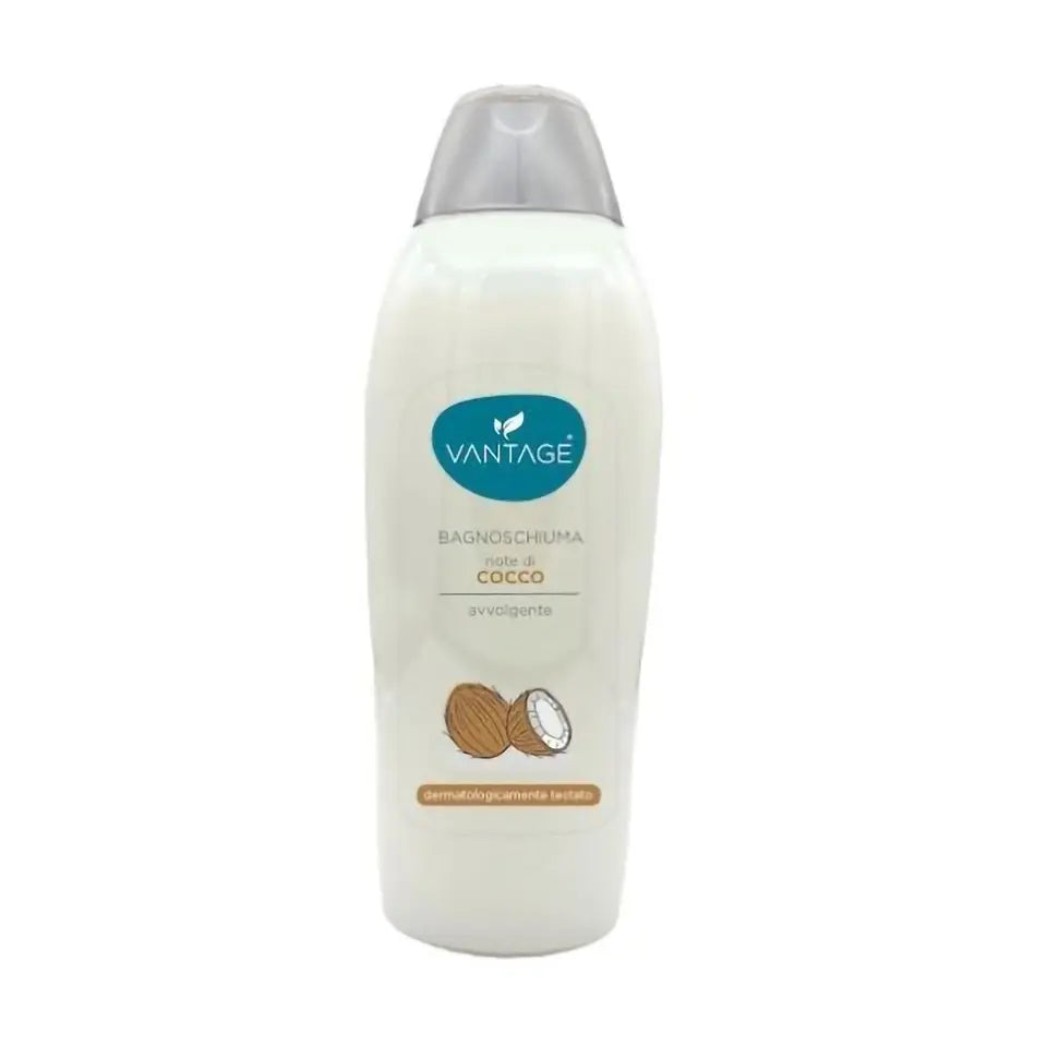 🥥 VANTAGE – Bagnoschiuma con Note di Cocco