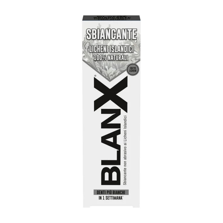 ❄️ BlanX Sbiancante ai Licheni Islandici – Denti più bianchi, naturalmente! 🦷✨