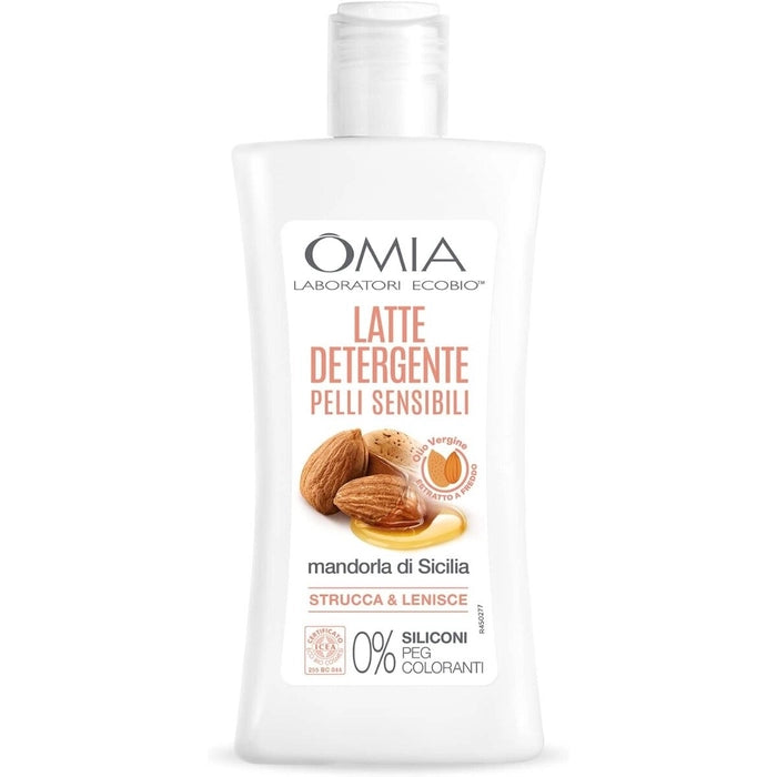 🥥 OMIA Latte Detergente – Mandorla di Sicilia (200 ml)
