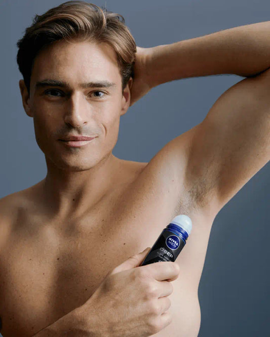 🖤 NIVEA MEN DEEP ROLL-ON – PROTEZIONE INTENSA PER UNA SENSAZIONE DI PELLE ASCIUTTA E PULITA! 💪