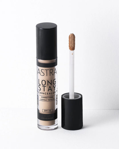 Astra Long Stay Concealer – Correttore Lunga Tenuta con SPF 15