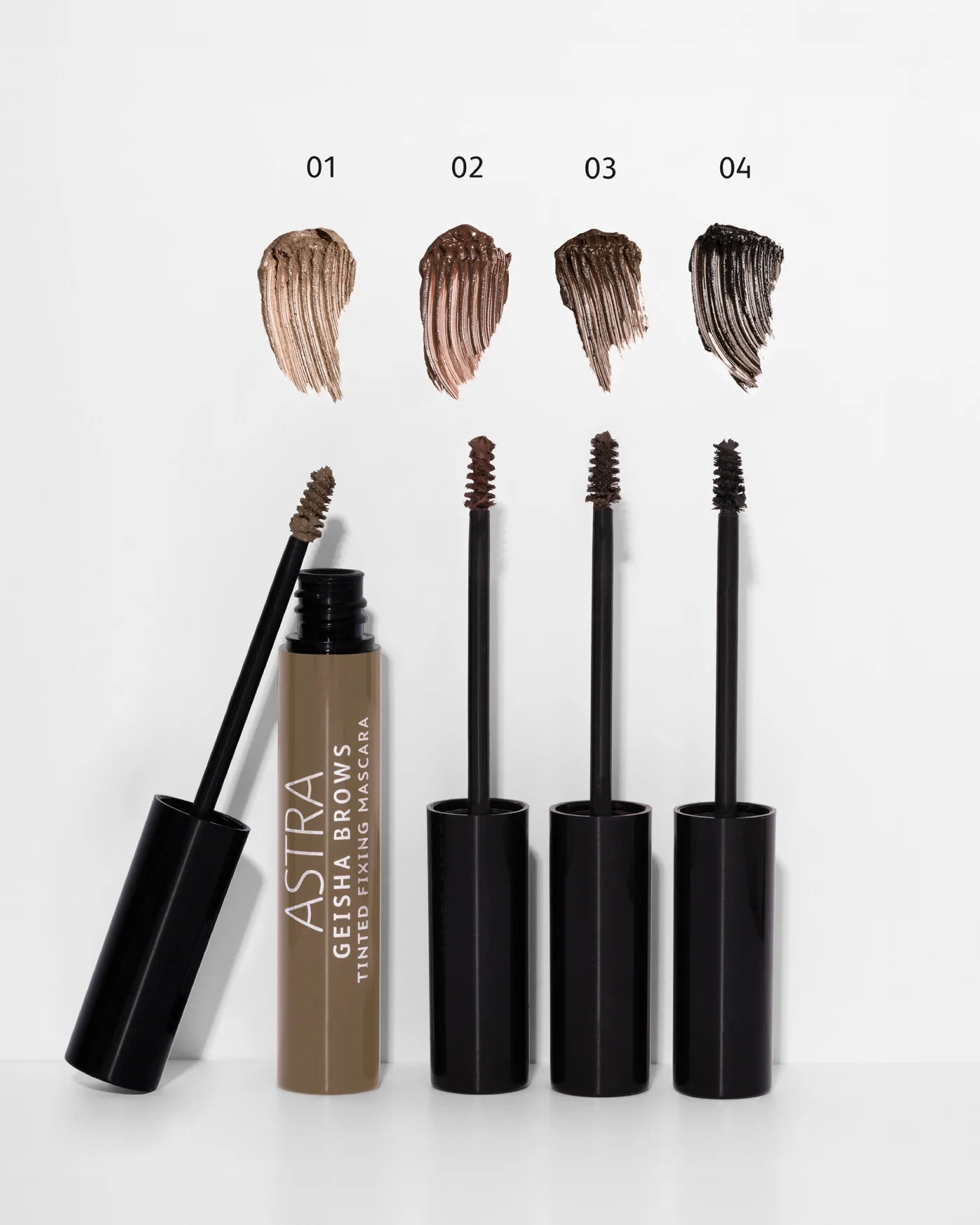 Astra Geisha Brows - Mascara Fissante Tinta per Sopracciglia