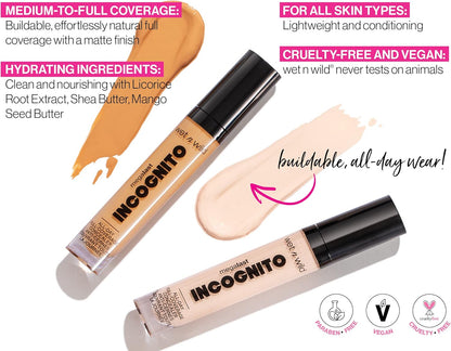 🎯 Megalast Incognito Concealer – Wet n Wild