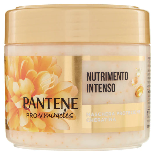 🌼 Pantene Pro-V Miracles Maschera Protezione Cheratina – Nutrimento Intenso – 300 ml