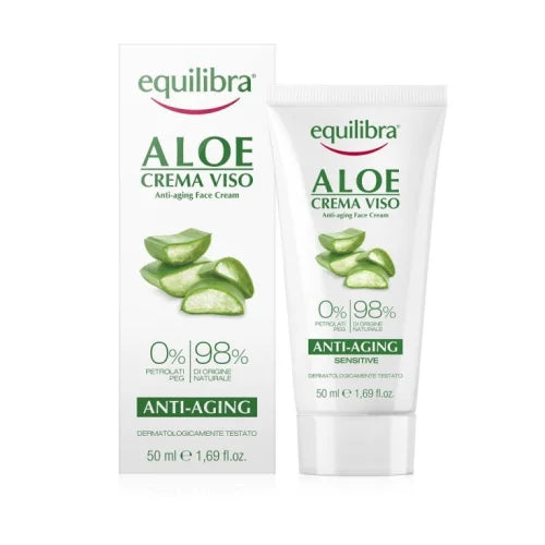Equilibra Aloe Crema Viso Anti-Aging – Idratazione & Comfort Quotidiano