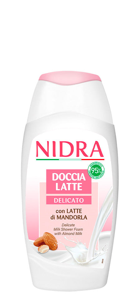 NIDRA Doccia Latte Delicato con Latte di Mandorla-250ml