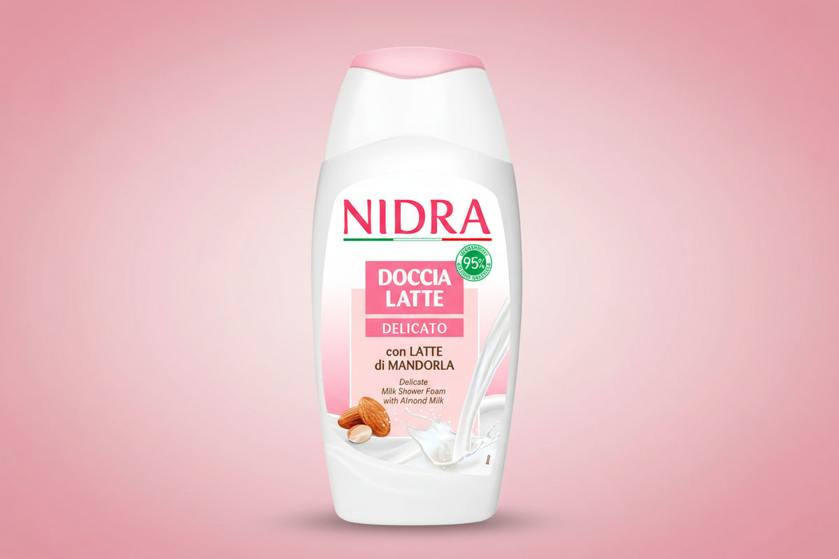 NIDRA Doccia Latte Delicato con Latte di Mandorla-250ml
