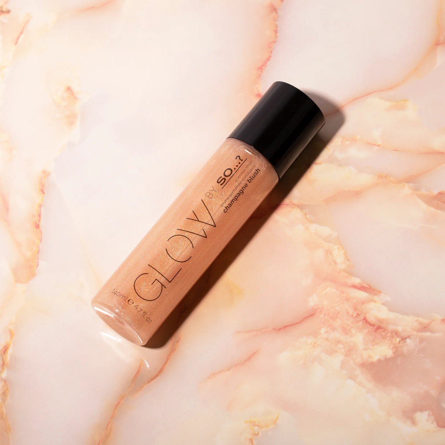 ✨ So...? Glow Champagne Blush – Body Mist Illuminante (140 ml) ✨