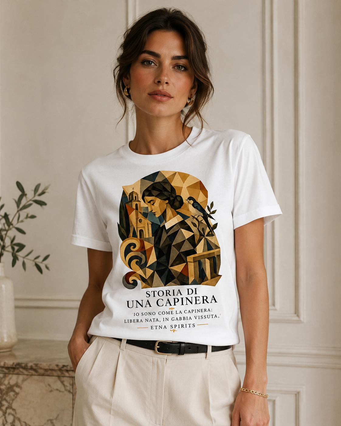 Storia di una Capinera – T-shirt unisex Etna Spirits