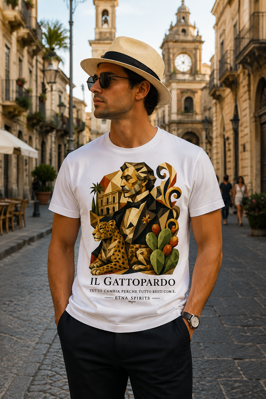 ll Gattopardo – T-shirt unisex Etna Spirits
