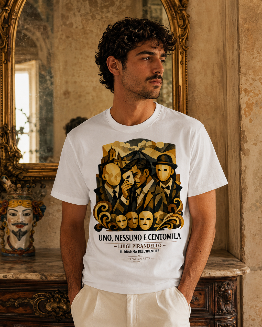 Uno, nessuno e centomila – T-shirt unisex Etna Spirits