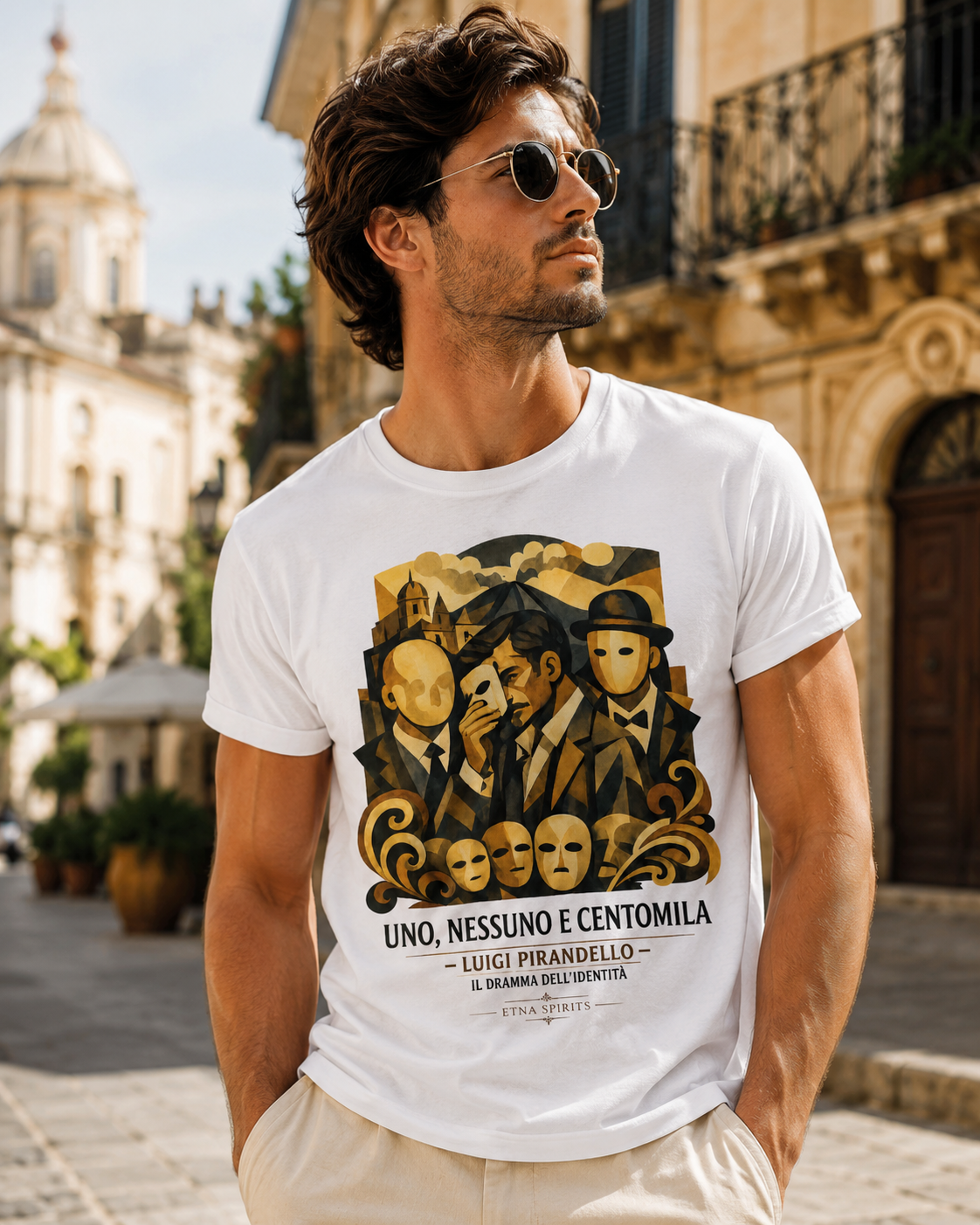 Uno, nessuno e centomila – T-shirt unisex Etna Spirits