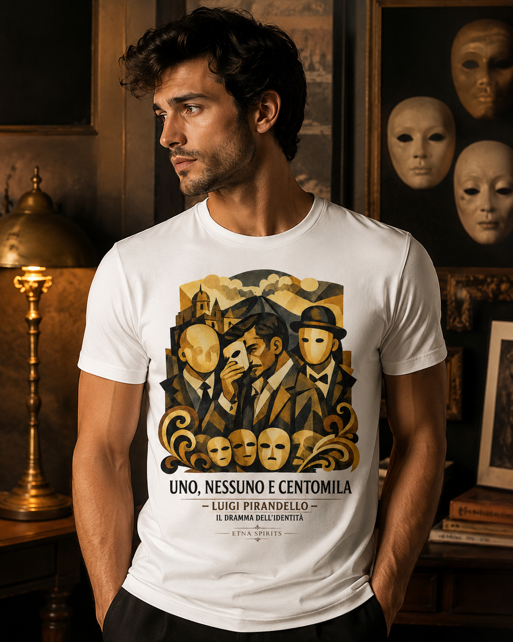 Uno, nessuno e centomila – T-shirt unisex Etna Spirits