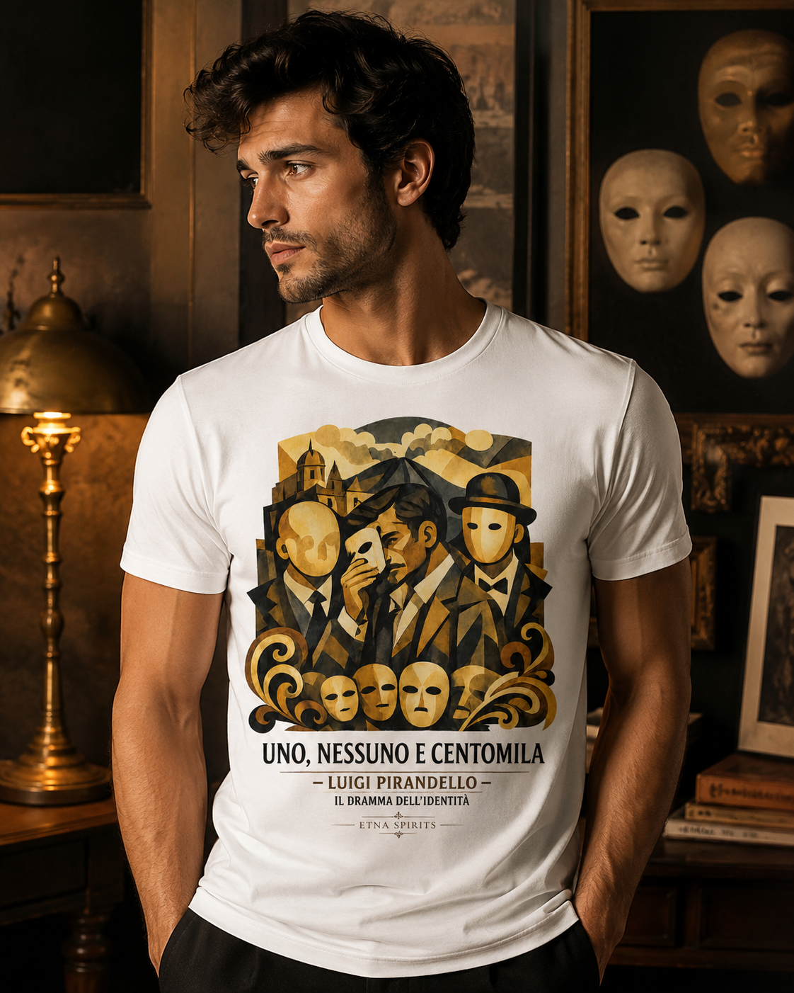 Uno, nessuno e centomila – T-shirt unisex Etna Spirits