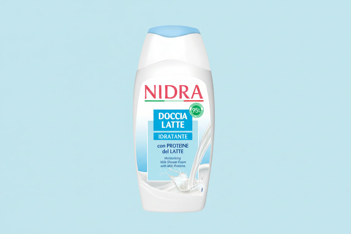 NIDRA Doccia Latte Idratante con Proteine del Latte – 250 ml