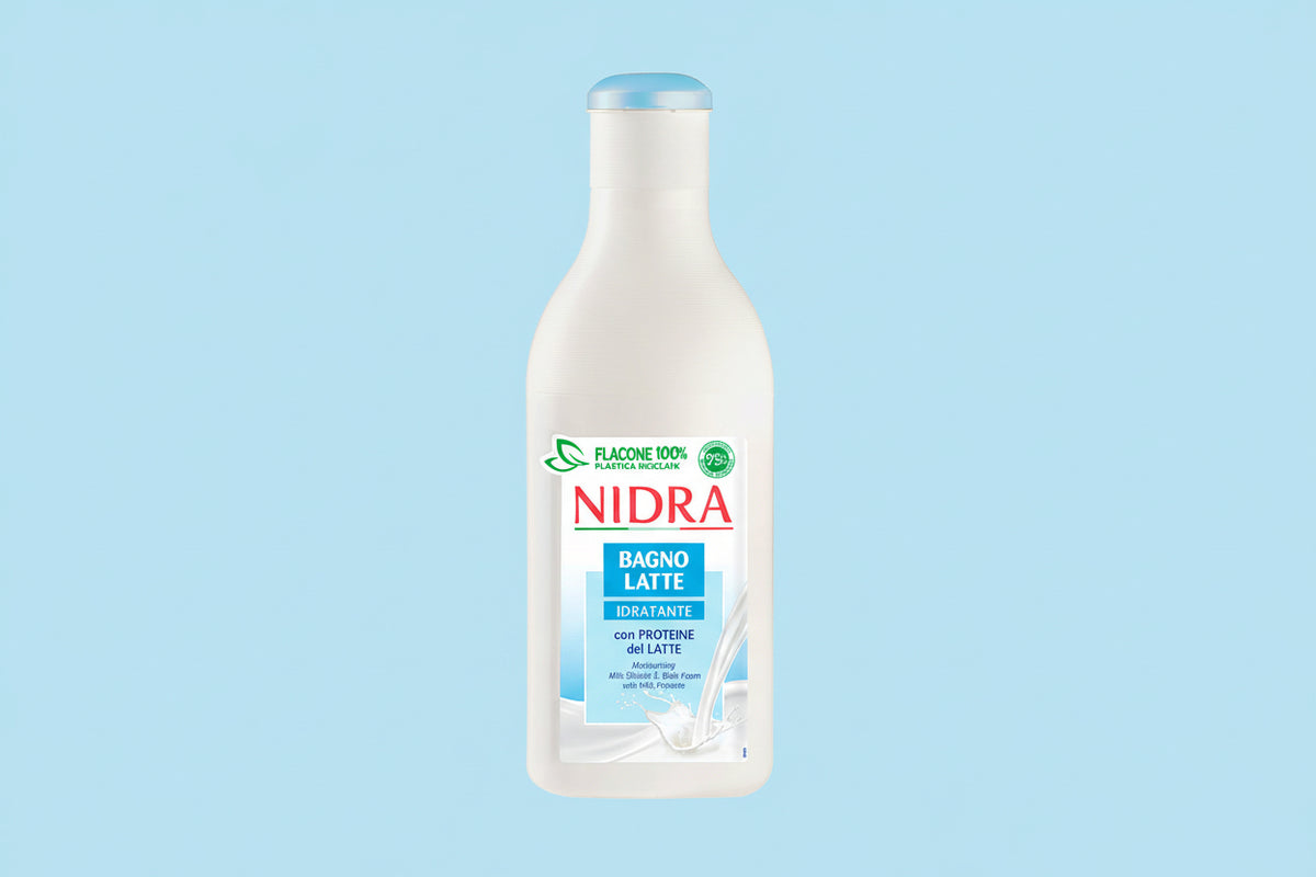 NIDRA Bagno Latte Idratante con Proteine del Latte – 750 ml