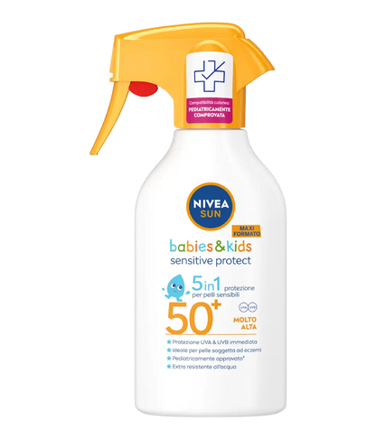 NIVEA SUN Babies & Kids Sensitive Protect Spray SPF 50+ – 270 ml