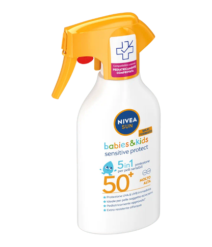 NIVEA SUN Babies & Kids Sensitive Protect Spray SPF 50+ – 270 ml