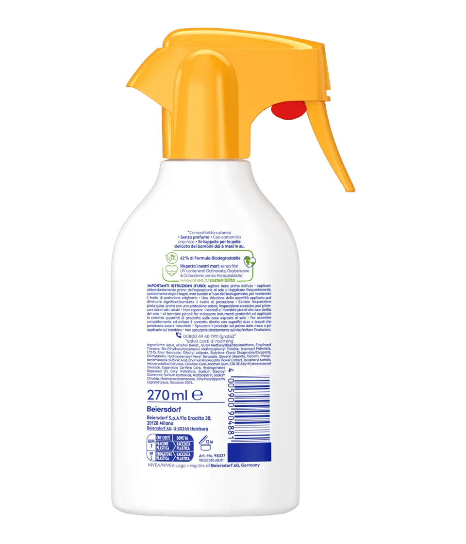 NIVEA SUN Babies & Kids Sensitive Protect Spray SPF 50+ – 270 ml