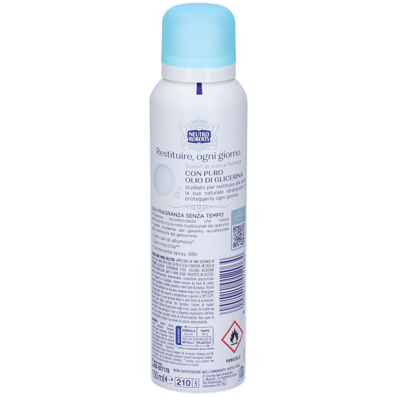 🌀 Neutro Roberts Deo Spray Fresco Classico – 150ml