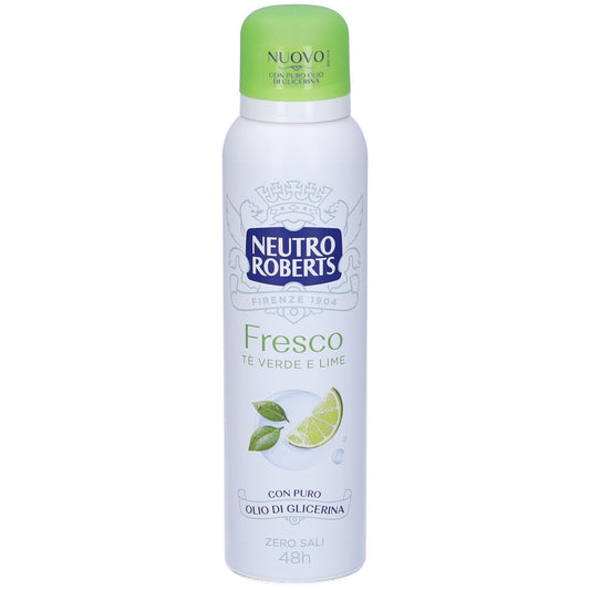 🍃 Neutro Roberts Fresco Tè Verde e Lime – 150ml