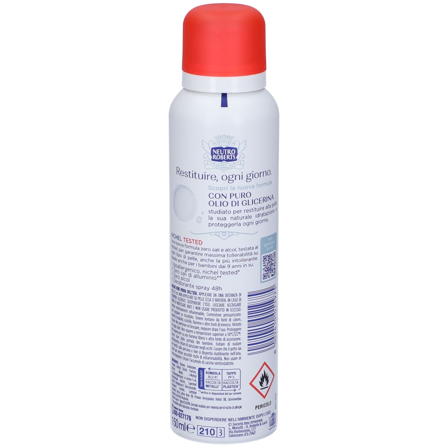 🧴 Neutro Roberts DermaZero – Deo Spray 150ml