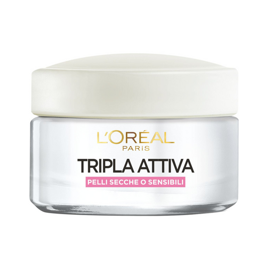 L'Oréal Paris Tripla Attiva - Crema Idratante Protettiva 24H