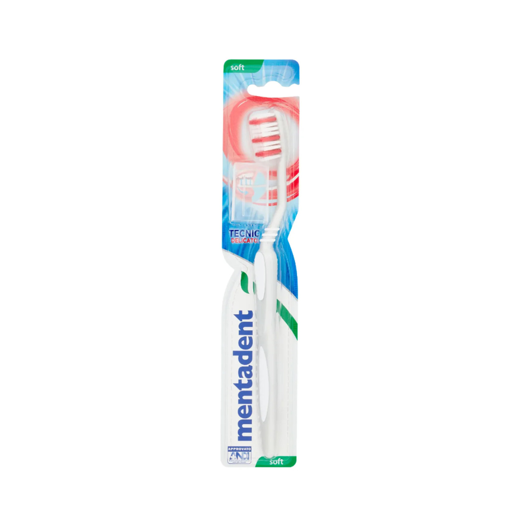 Mentadent Tecnic Delicato Soft – Spazzolino Morbido per una Pulizia Delicata 🦷✨