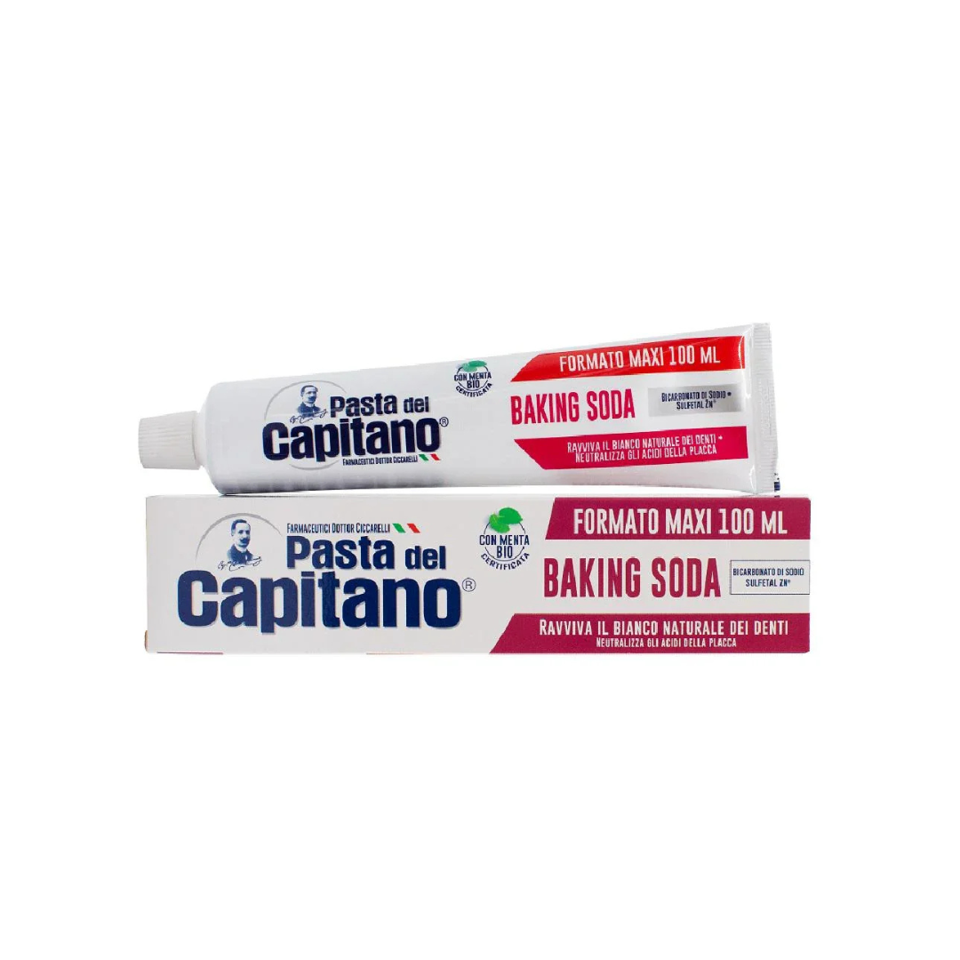 Pasta del Capitano Baking Soda – Formato Maxi 100ml 🚀✨