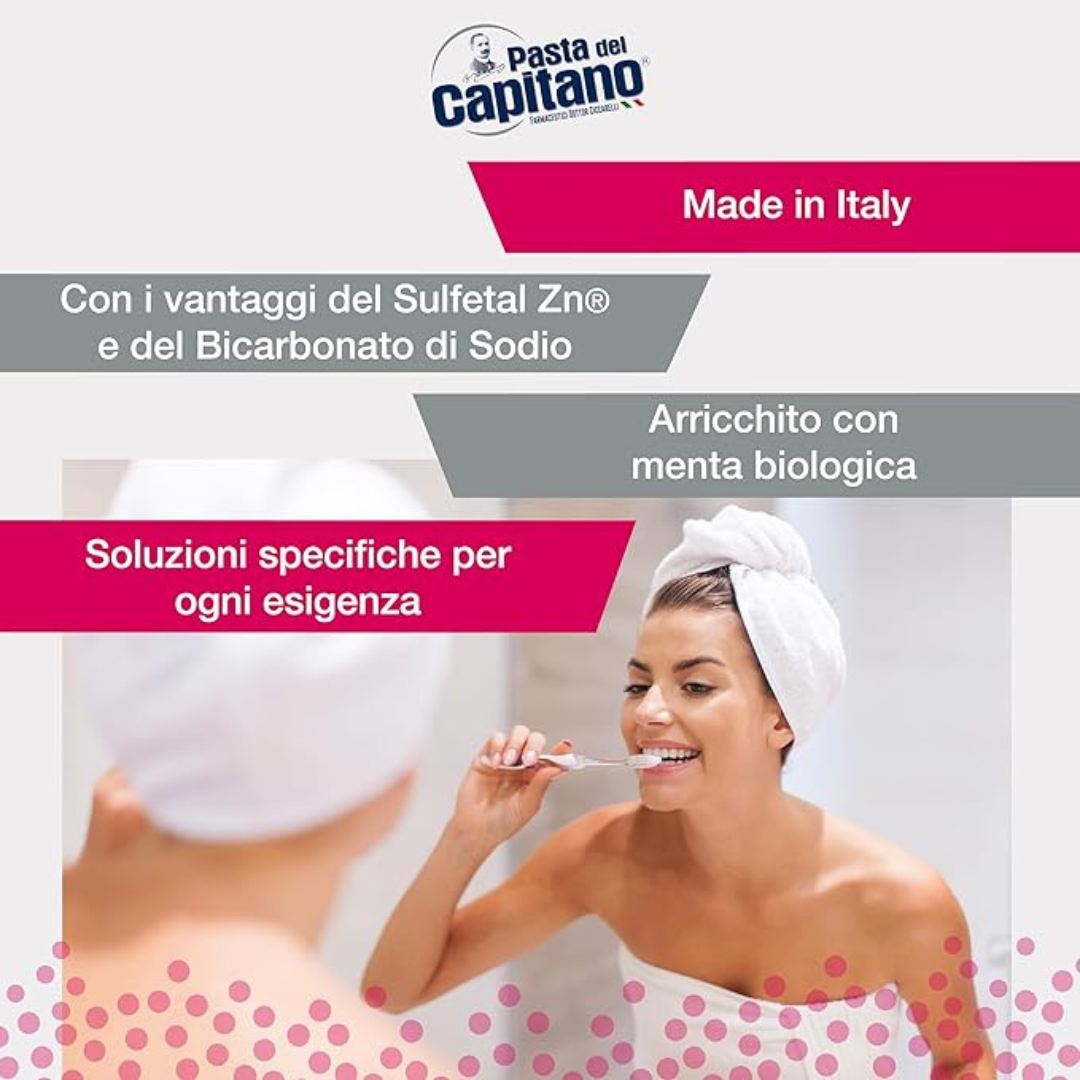 Pasta del Capitano Baking Soda – Formato Maxi 100ml 🚀✨