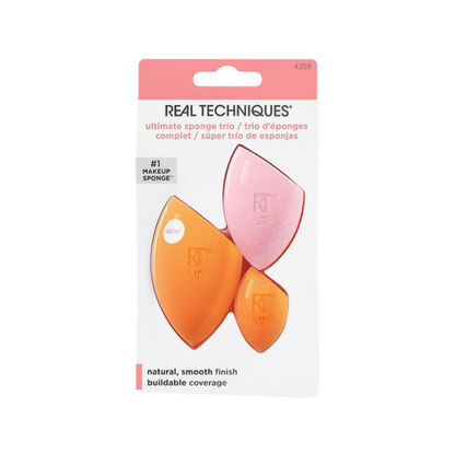 Real Techniques Ultimate Sponge Trio – Set di Spugne per il Make-up
