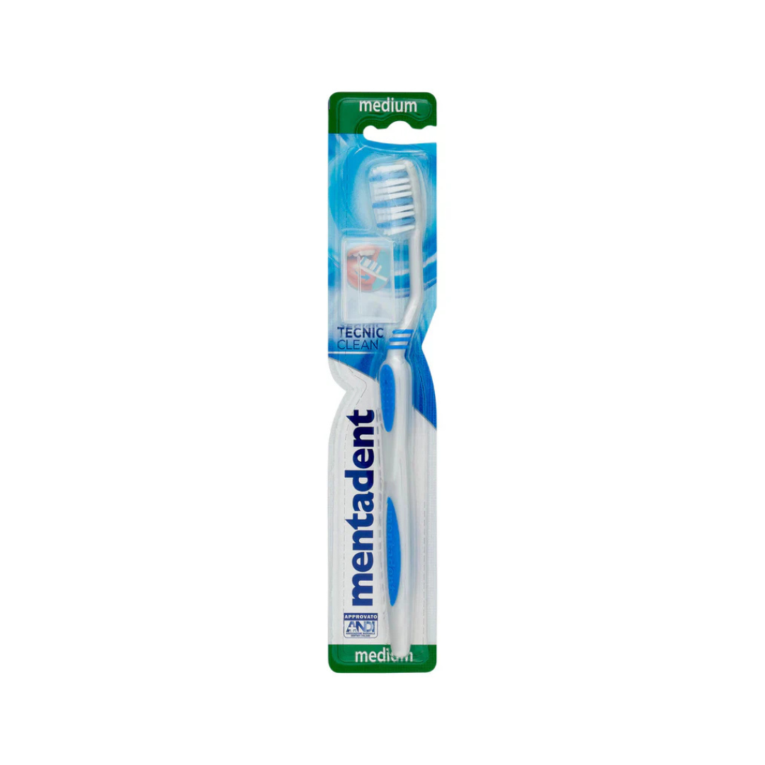 Mentadent Tecnic Clean Medium – Spazzolino per una Pulizia Profonda 🦷✨
