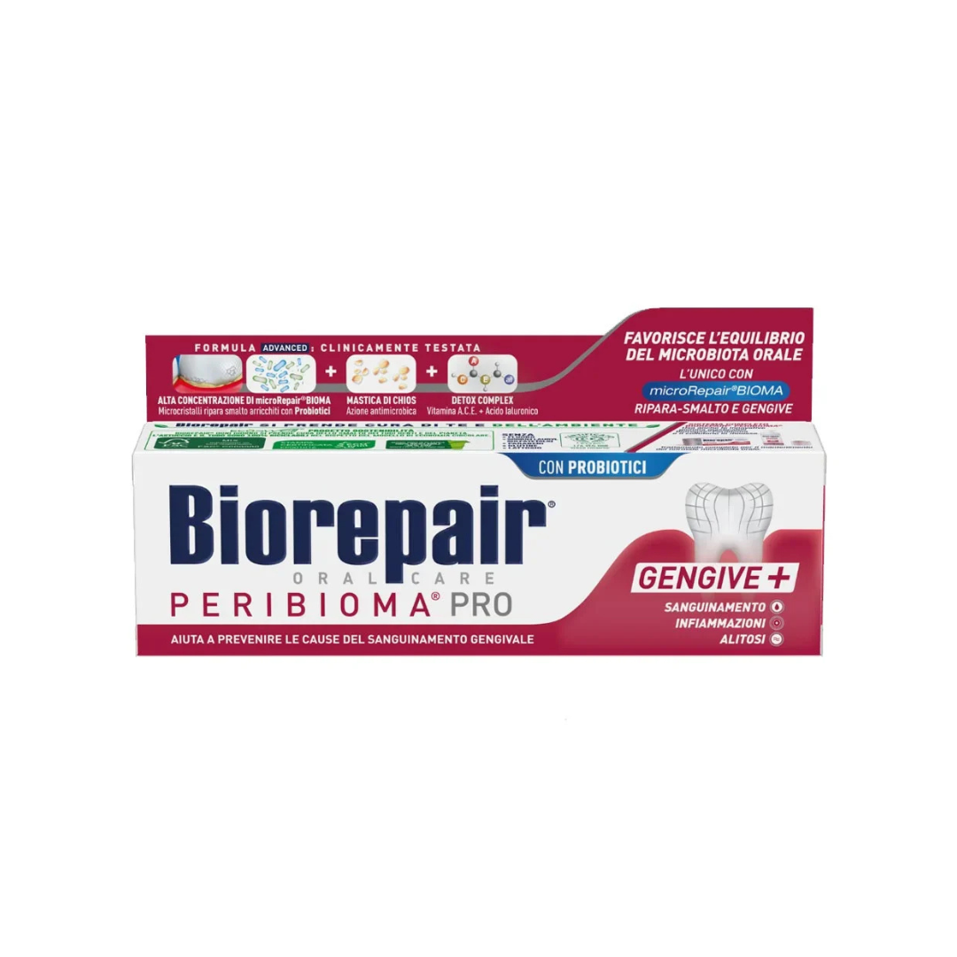 Biorepair Peribioma® Pro Gengive+ – Dentifricio con Probiotici 🦷🌿