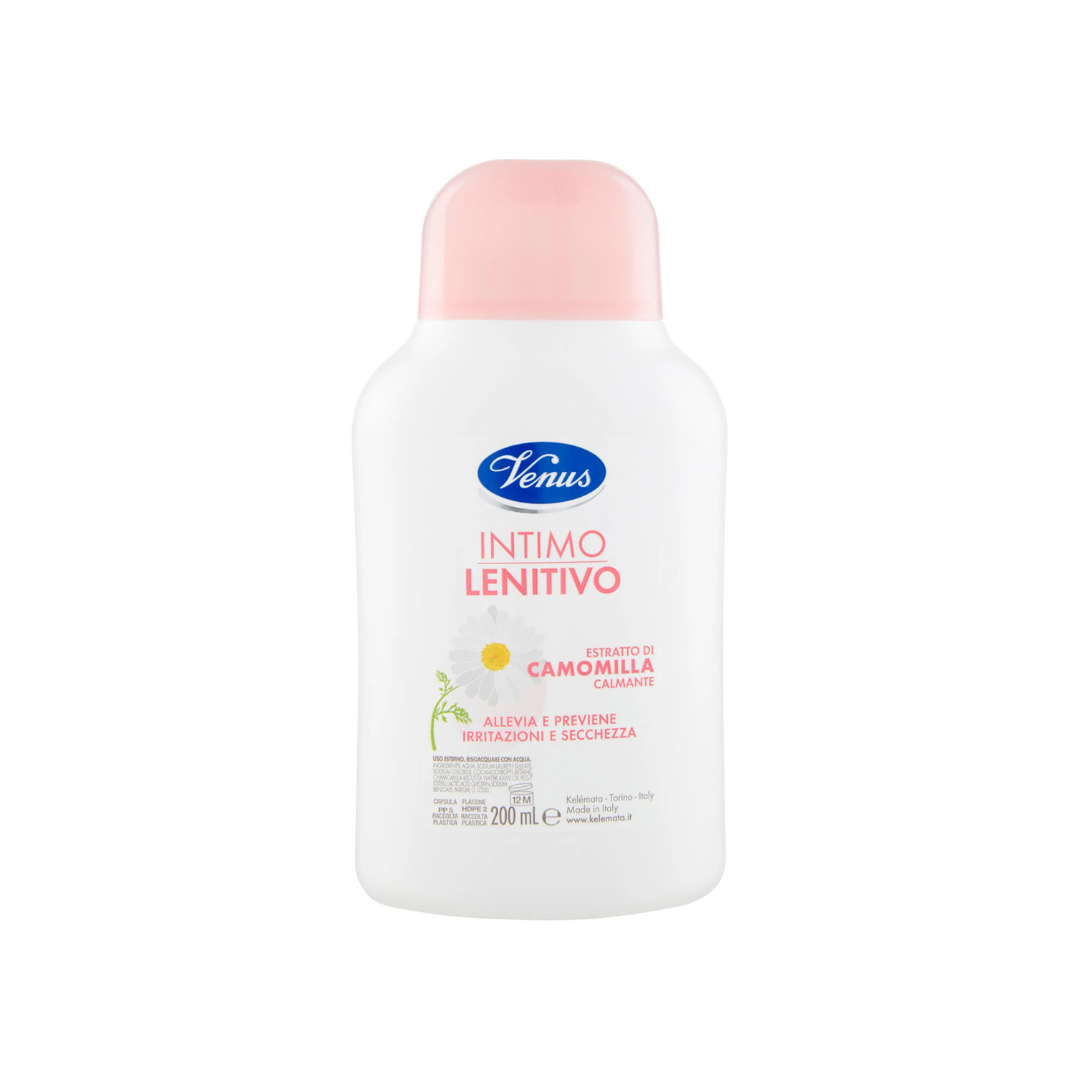 🌸 Venus Detergente Intimo Lenitivo – Camomilla e Calendula (200 ml) 🌸