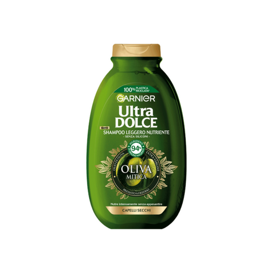 🌿 Garnier Ultra Dolce Shampoo Nutriente - Oliva Mitica - 250ml 🌿