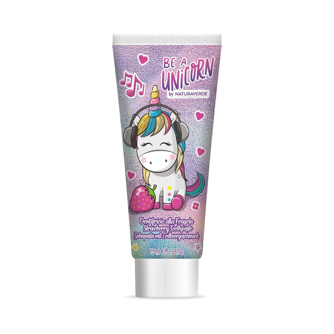 🦄 BE A UNICORN – DENTIFRICIO ALLA FRAGOLA BY NATURAVERDE 🦄