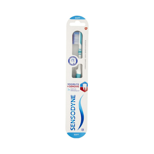 Sensodyne Sensibilità & Gengive Soft – Spazzolino per Denti e Gengive Delicate 🦷💙