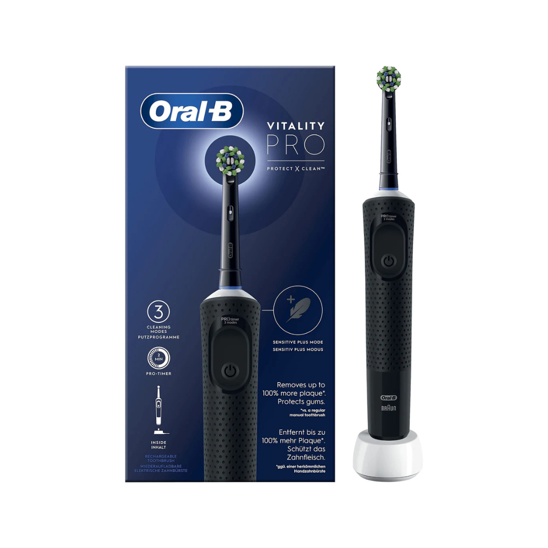 Oral-B Vitality Pro Protect X Clean – Spazzolino Elettrico Ricaricabile 🦷⚡