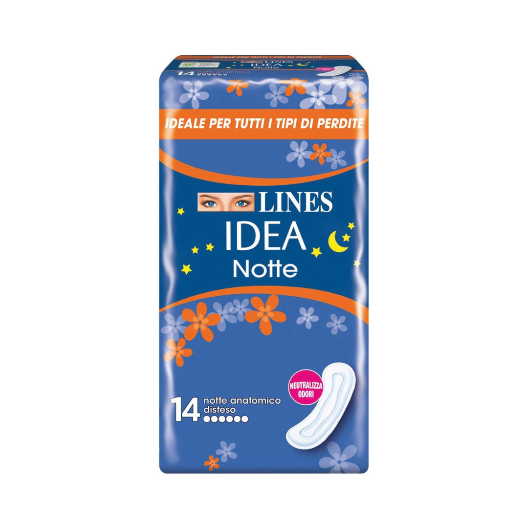 LINES IDEA Notte – Protezione Totale per un Riposo Sereno! 🌙💙