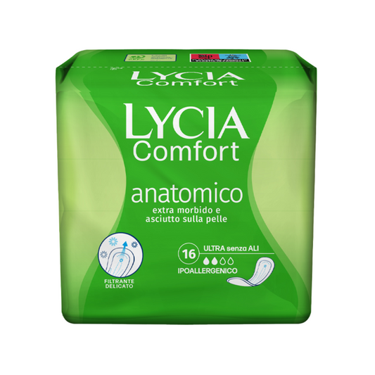 🍃 Lycia Comfort Anatomico – Libertà e Protezione Senza Compromessi!