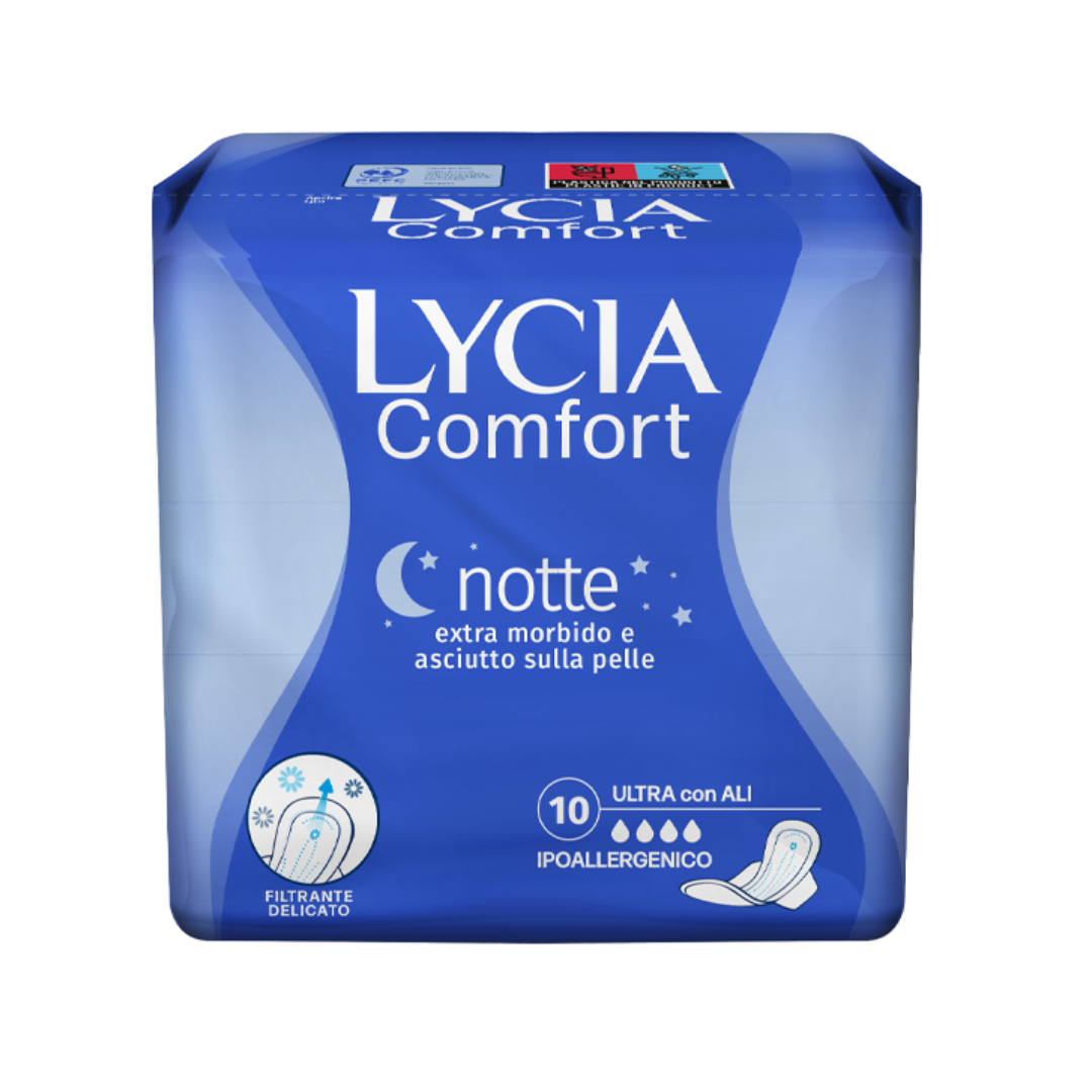 🌙 Lycia Comfort Notte – Dolce Riposo, Protezione Assoluta!