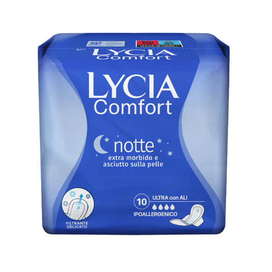 🌙 Lycia Comfort Notte – Dolce Riposo, Protezione Assoluta!