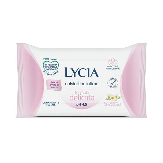 Lycia Salviettine Intime Formula Delicata – Protezione e Benessere Quotidiano! 🌸💖