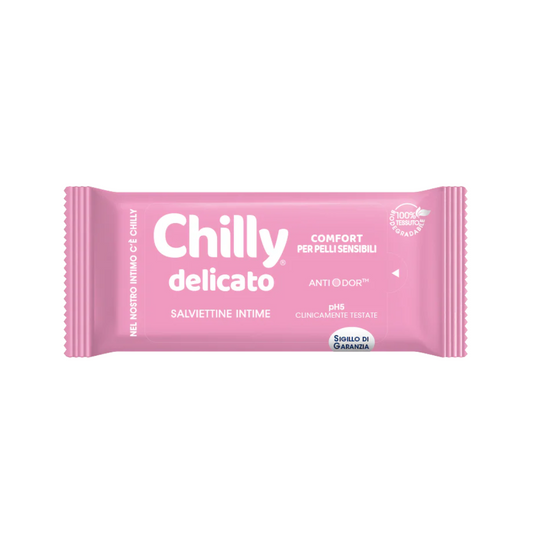Chilly Delicato - Salviettine Intime per Pelli Sensibili 🌸✨